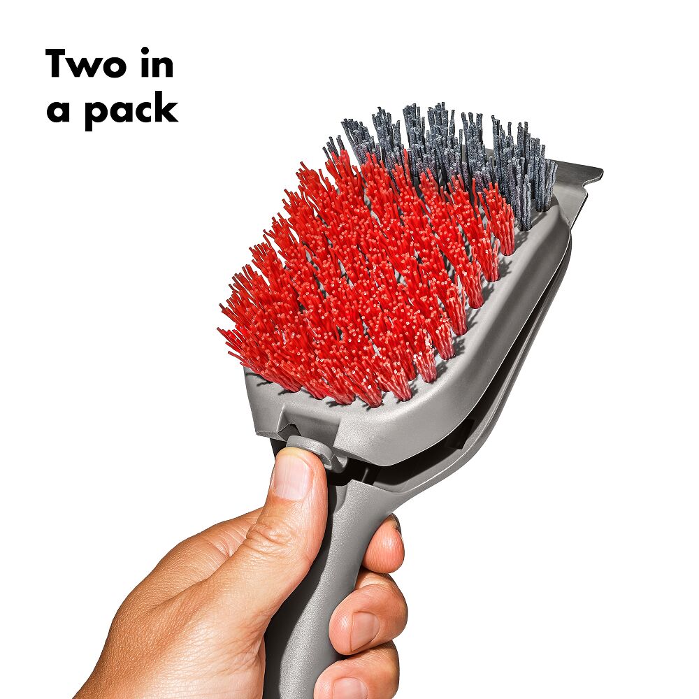 OXO Good Grips Nylon Grill Brush for Cold Cleaning Replacement Heads S2