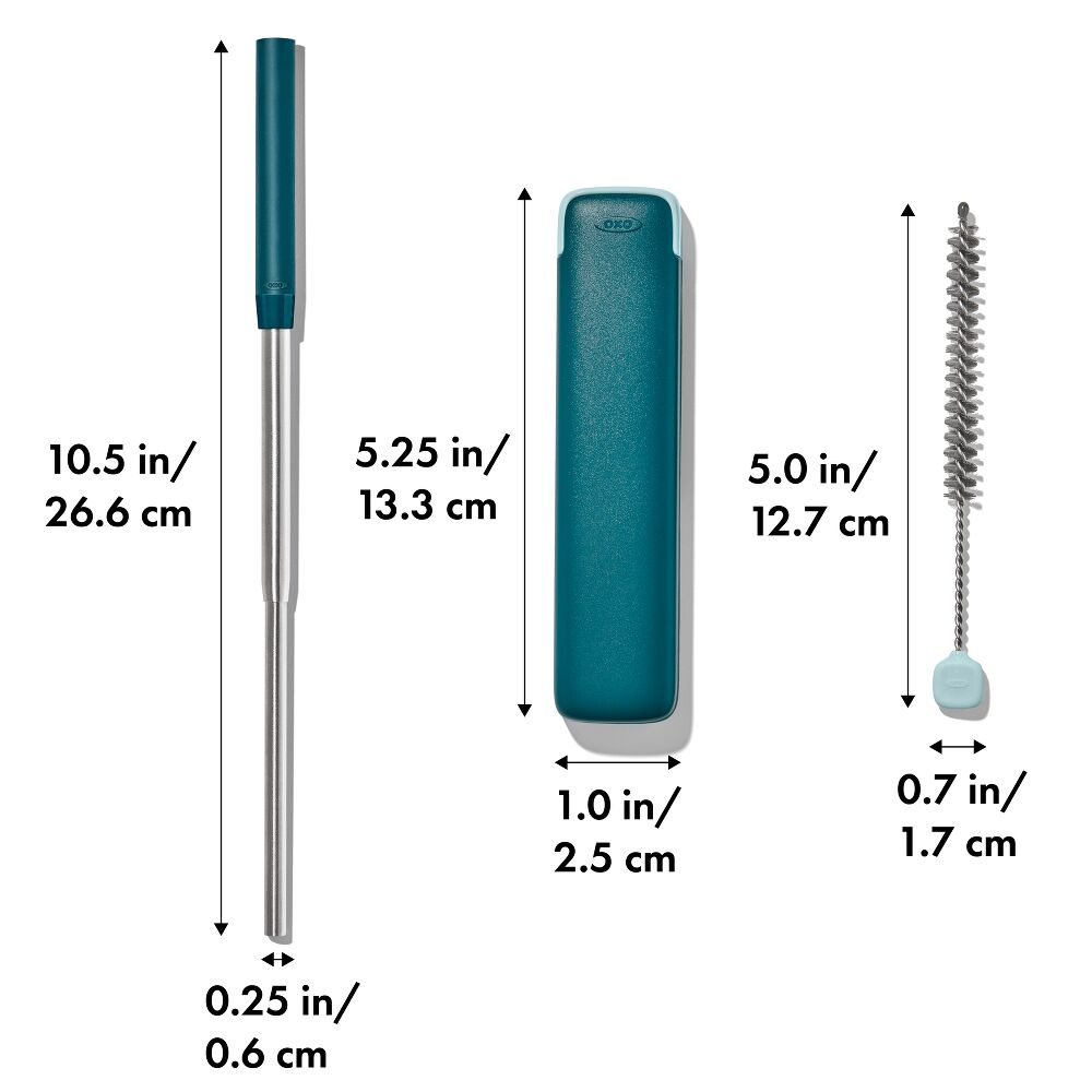 Collapsible Straw With Case A5