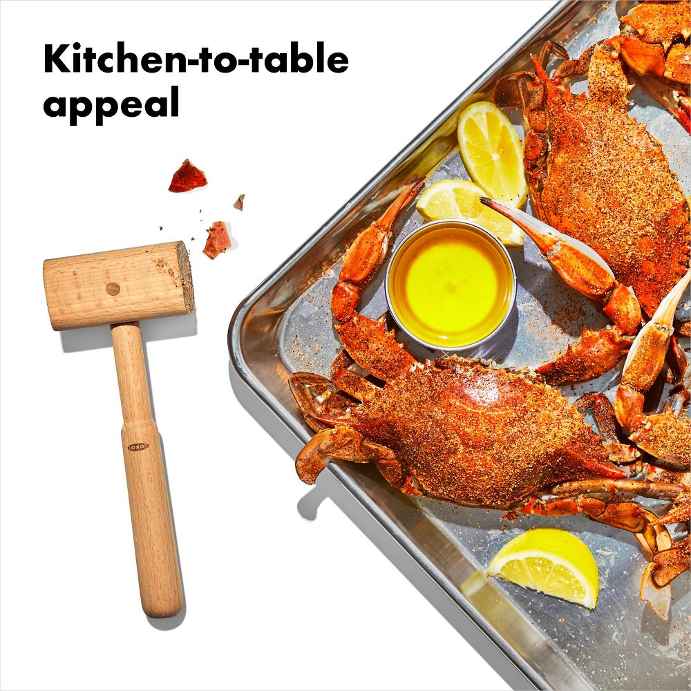 Wooden Seafood Mallet B2