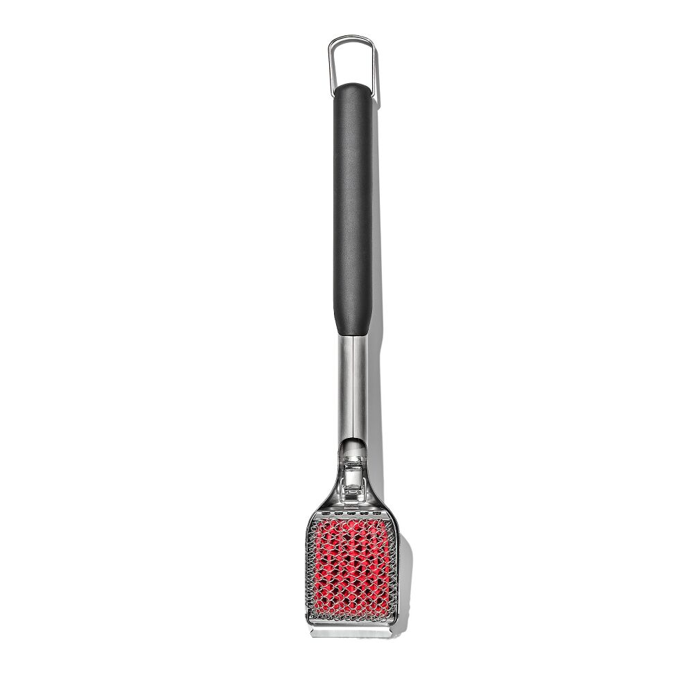 Coiled Grill Brush With Replaceable Head V5