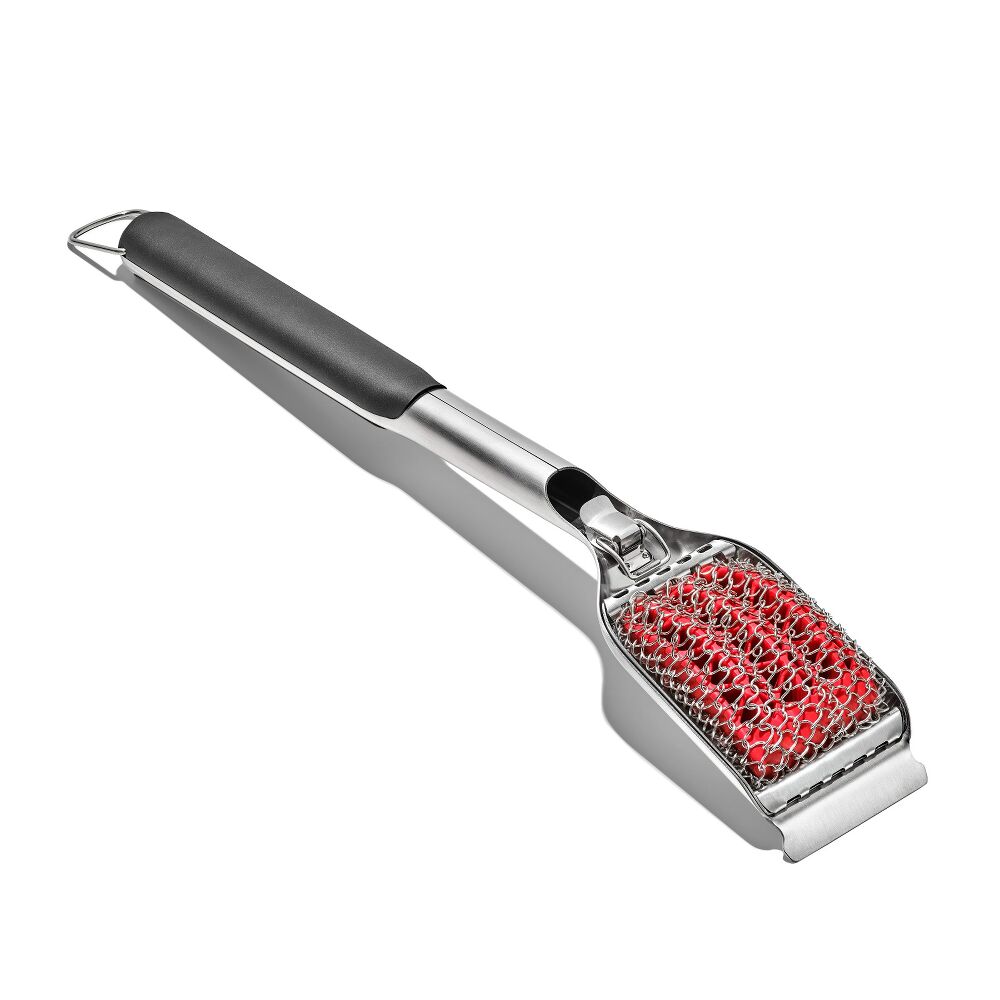 Coiled Grill Brush With Replaceable Head V5