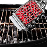 Coiled Grill Brush With Replaceable Head V5