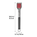 Coiled Grill Brush With Replaceable Head A7