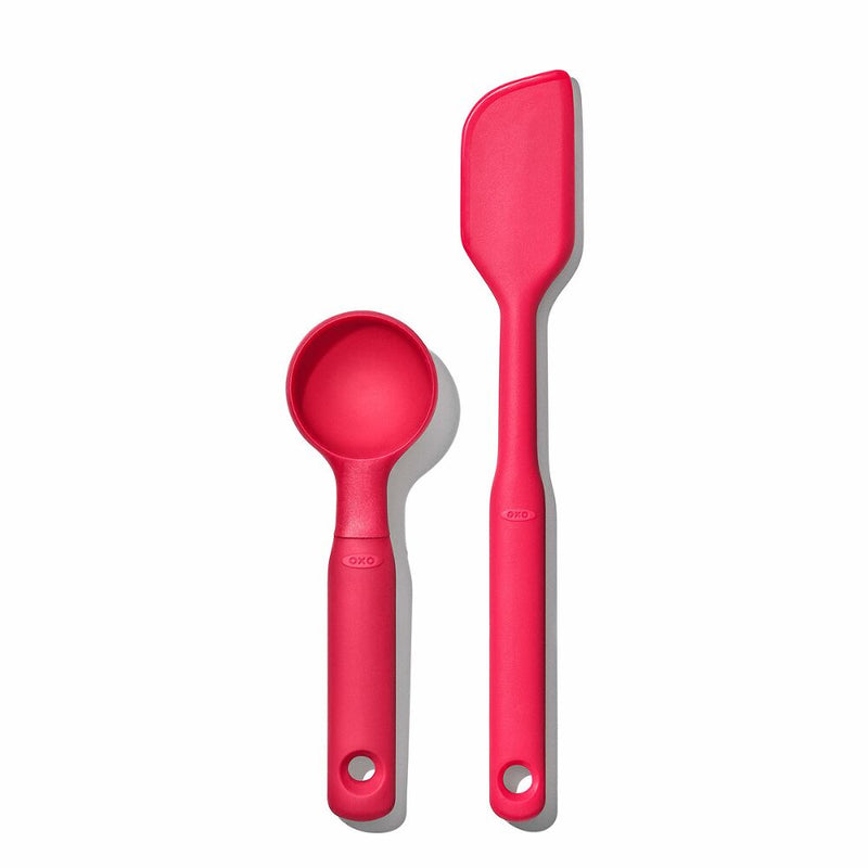 Silicone Cookie Scoop & Small Spatula Set U4