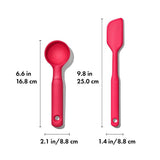 Silicone Cookie Scoop & Small Spatula Set U4