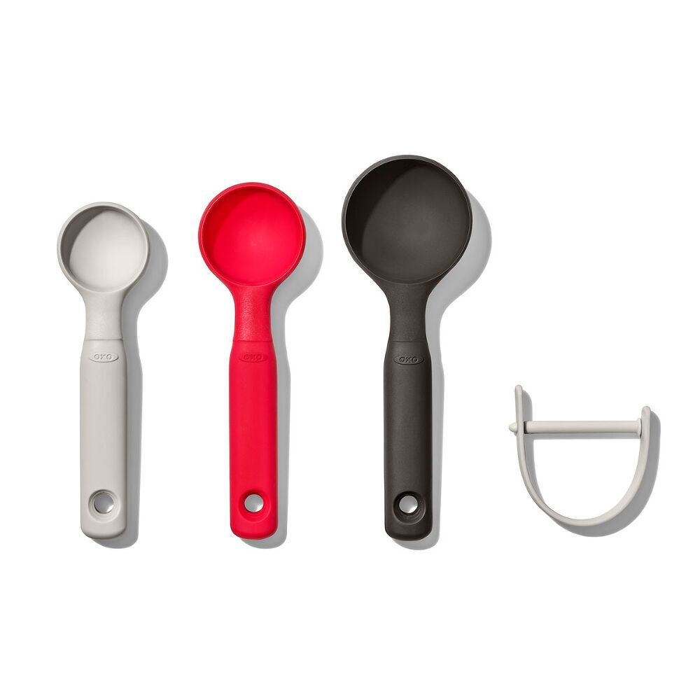 3-Piece Silicone Cookie Scoop Set I7