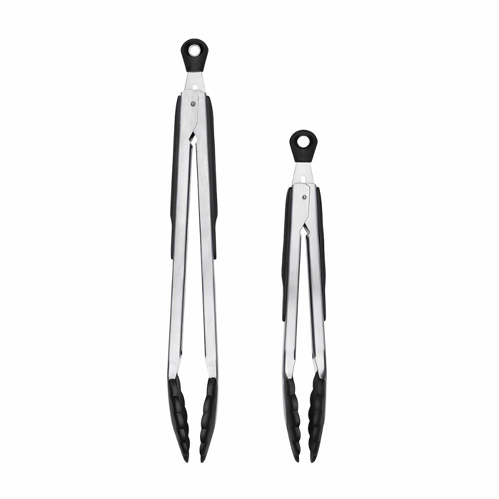 2-Piece Tongs with Nylon Heads Set X7