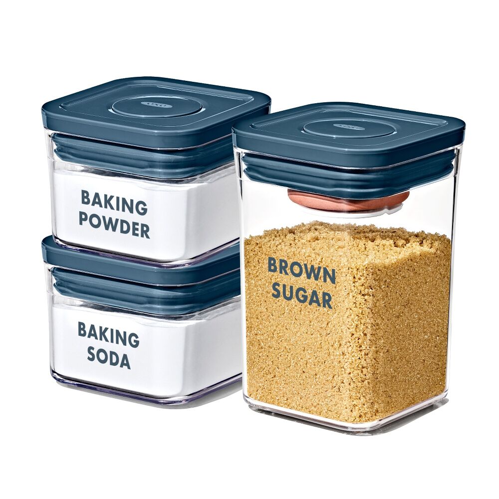 8-Piece Prelabeled Baking POP Container Set G8