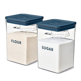 8-Piece Prelabeled Baking POP Container Set G8