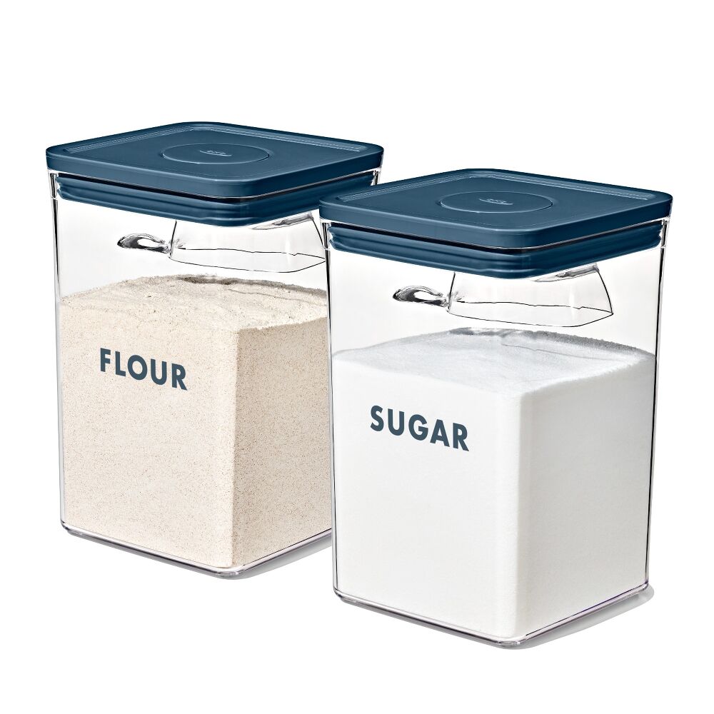 8-Piece Prelabeled Baking POP Container Set G8