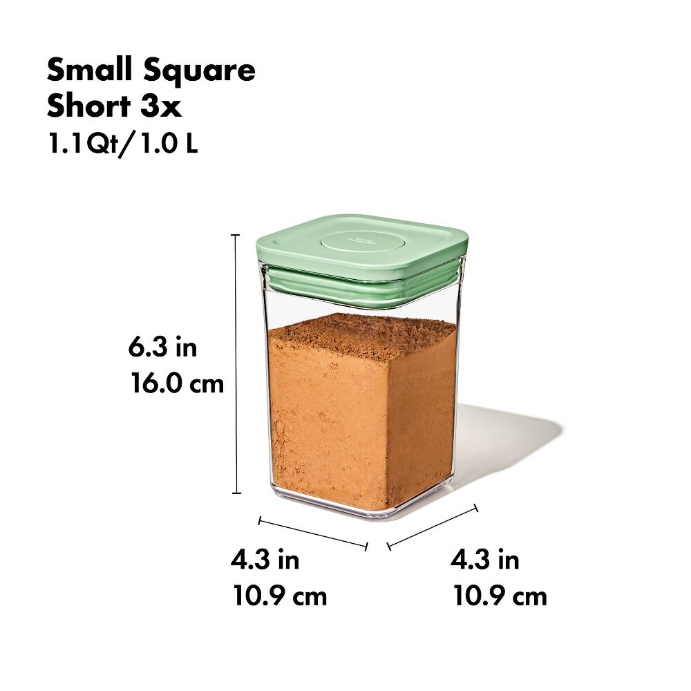 3-Piece POP Container Set with Mini Scoops W6