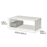 Water Bottle Organizer with Accessory Bin M8