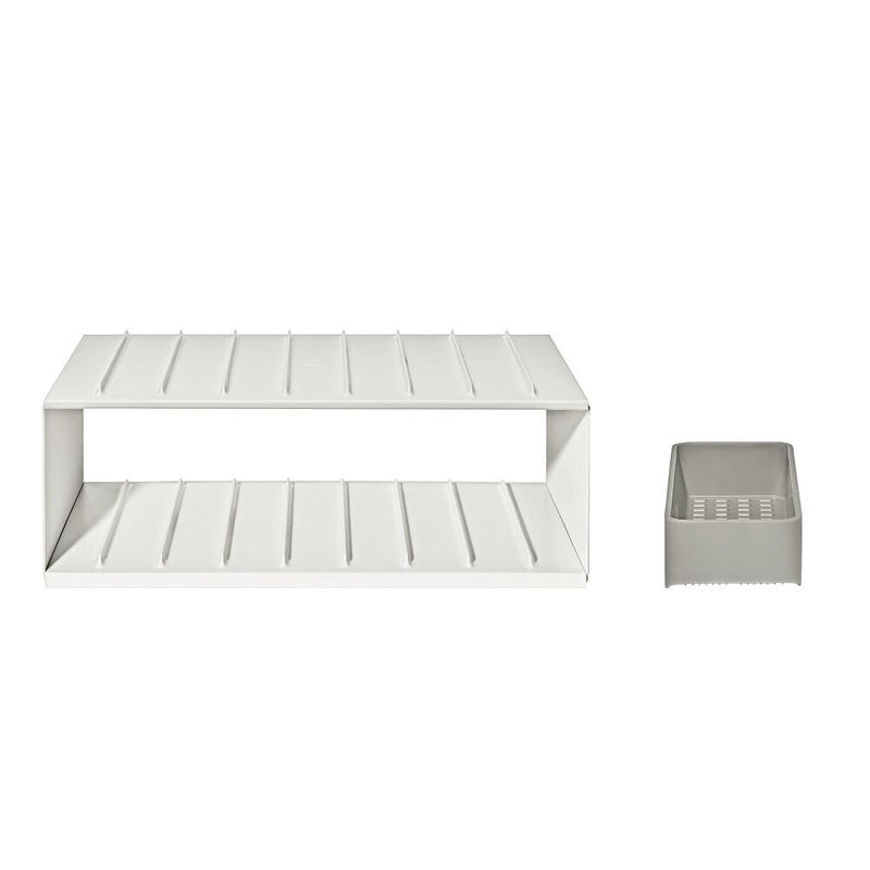 Water Bottle Organizer with Accessory Bin M8