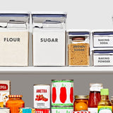 8-Piece Prelabeled Baking POP Container Set G8