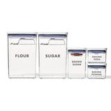 8-Piece Prelabeled Baking POP Container Set G8