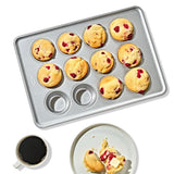 Nonstick Pro Clear Coated 12 Cup Muffin Pan Y6