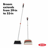 Large Sweep Set with Extendable Broom H8
