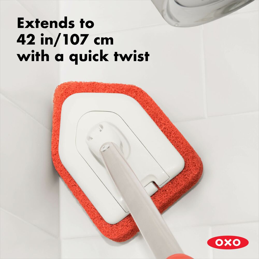 Extendable Tub & Tile Scrubber D8