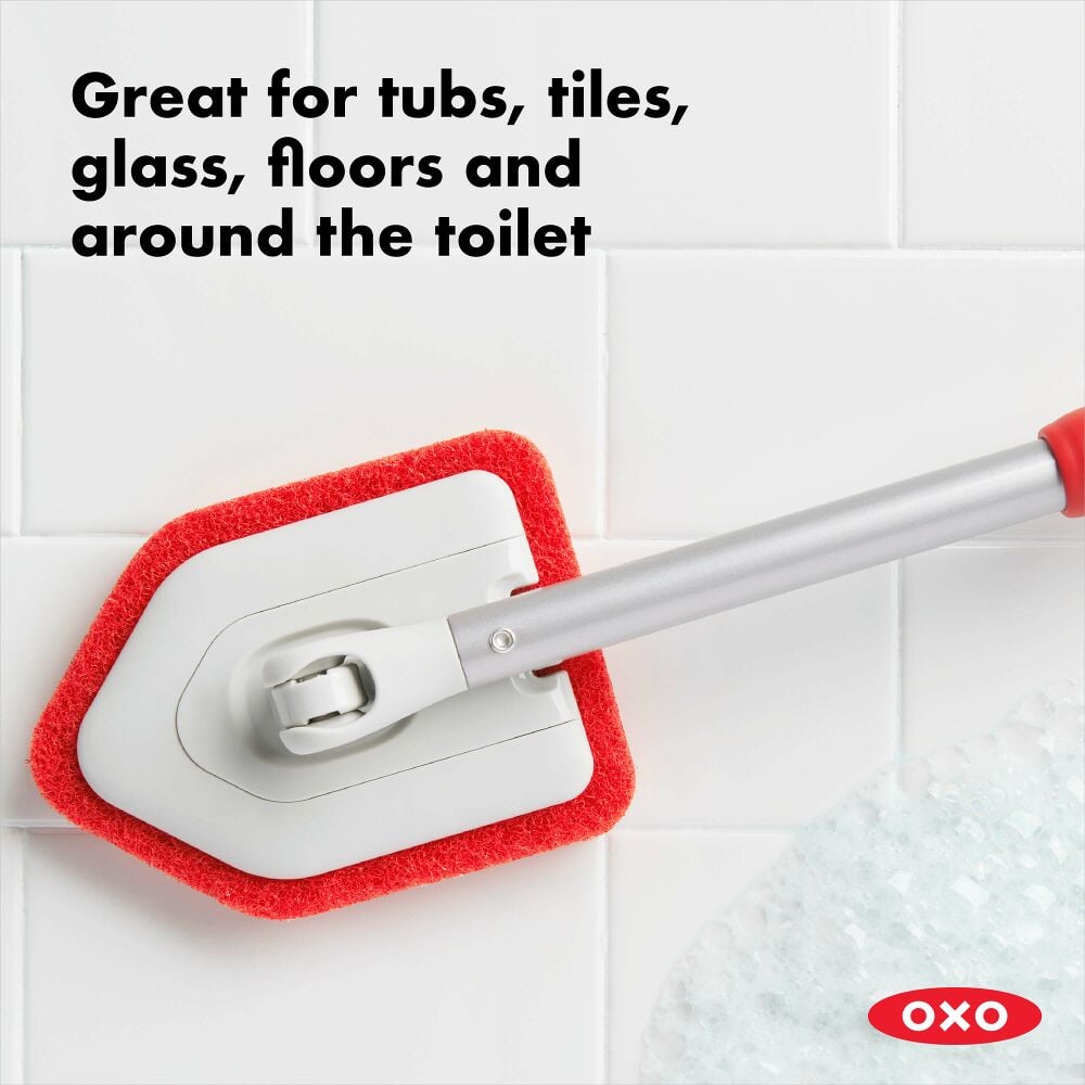Extendable Tub & Tile Scrubber D8