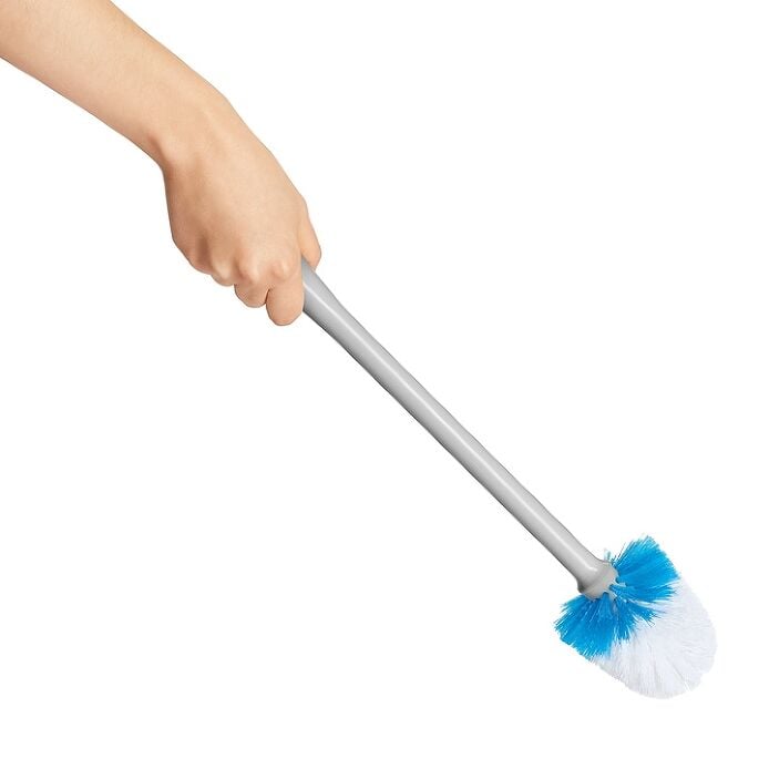 Compact Toilet Brush & Canister N7