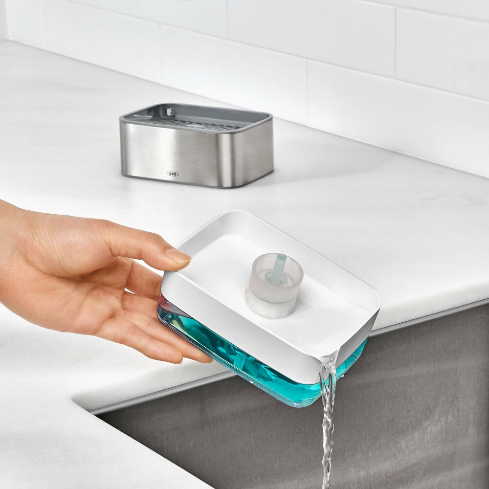 Soap Dispensing Sponge Holder F0