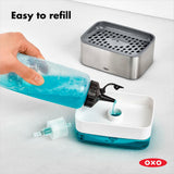 Soap Dispensing Sponge Holder F0