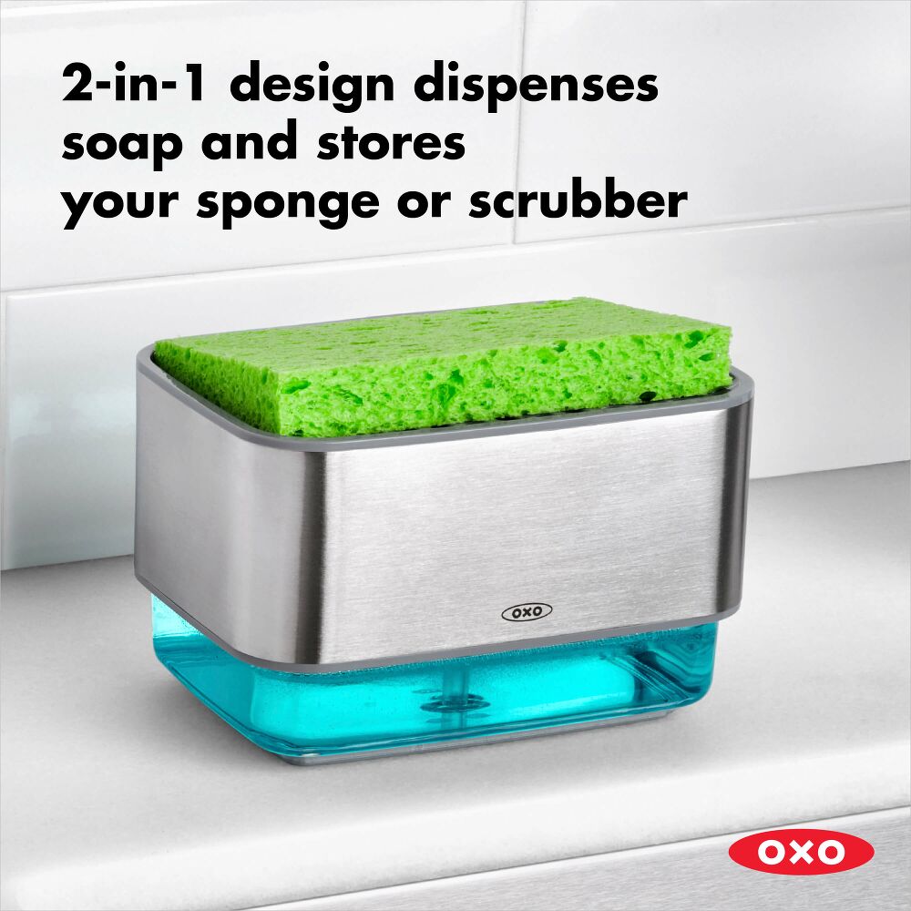Soap Dispensing Sponge Holder T7