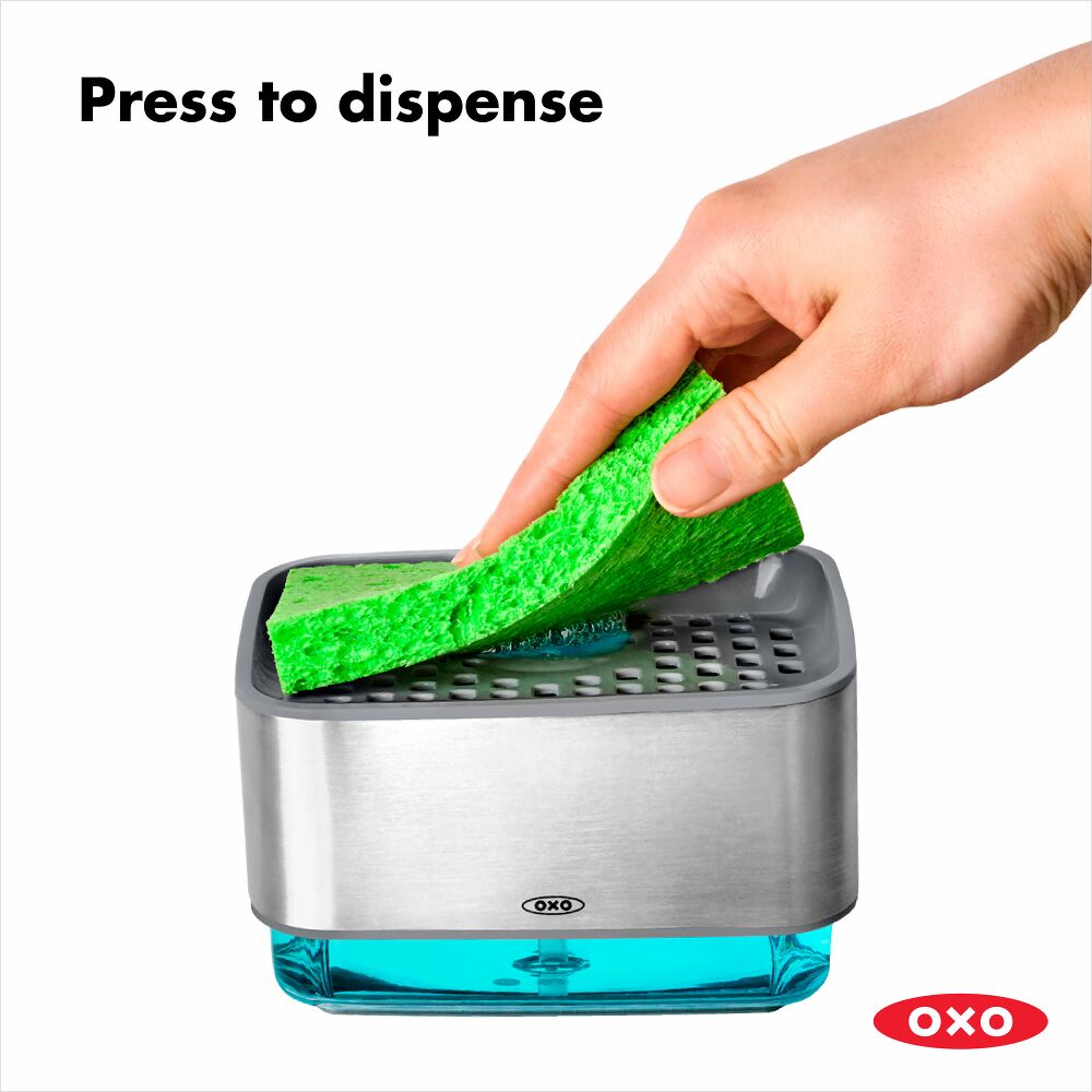 Soap Dispensing Sponge Holder F0