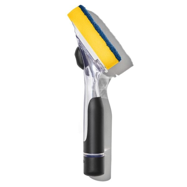 Soap Dispensing Dish Scrub C6