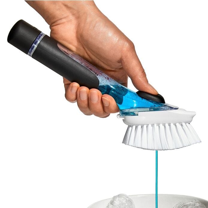 Soap Dispensing Dish Brush A7