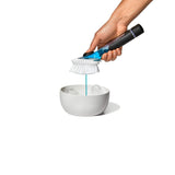 Soap Dispensing Dish Brush Storage Set U3