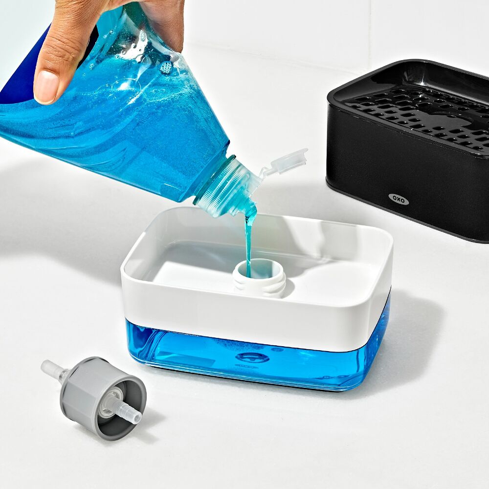 Soap Dispensing Sponge Holder U9
