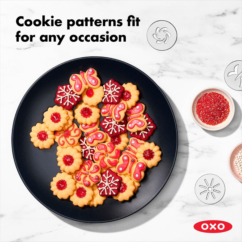 14-Piece Cookie Press Set V9