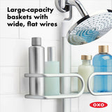 Aluminum 3-Tier Shower Caddy P2