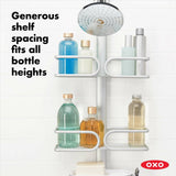 Aluminum 3-Tier Shower Caddy P2