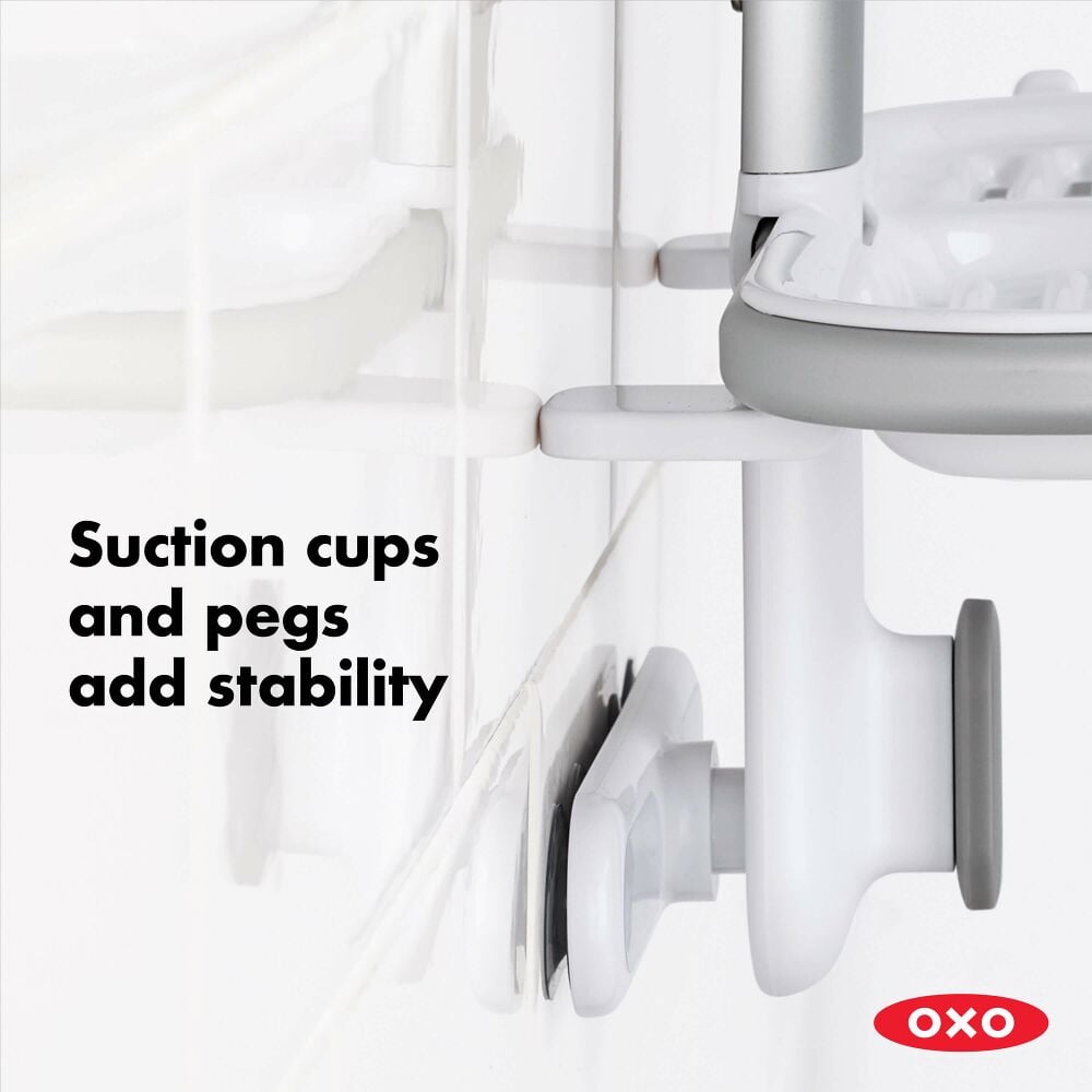 Aluminum 3-Tier Shower Caddy P2