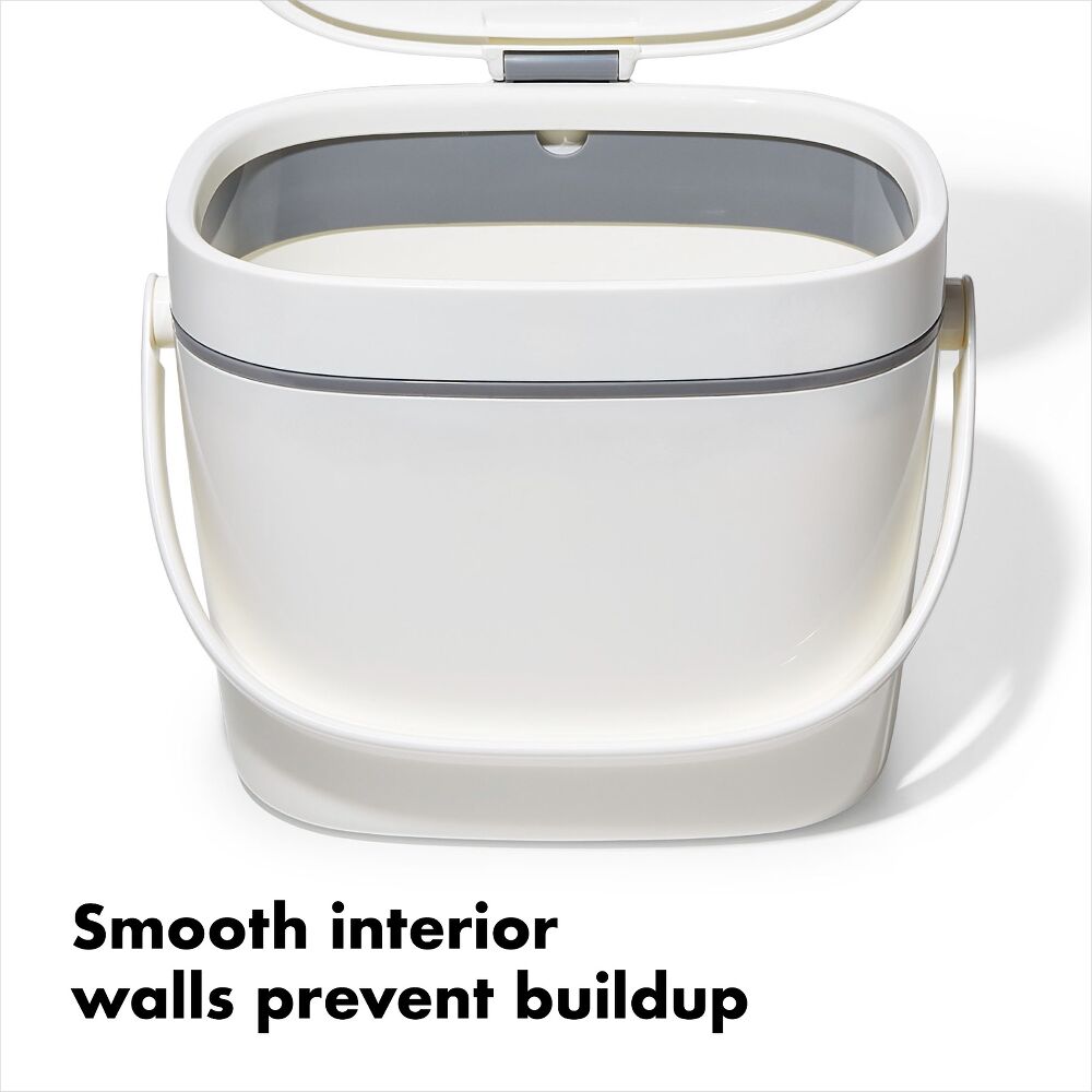 Easy-Clean Compost Bin - 1.75 Gal Q5