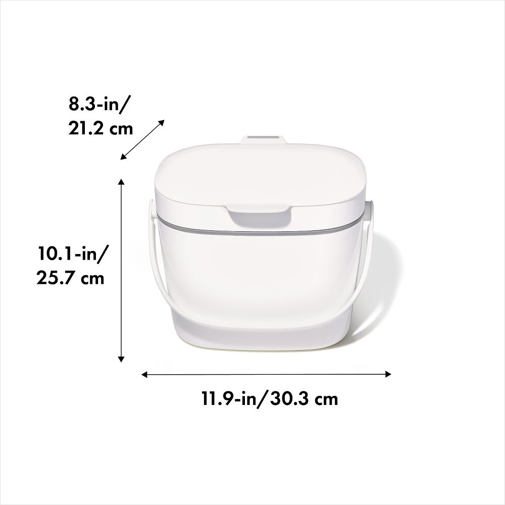 Easy-Clean Compost Bin - 1.75 Gal Q5