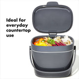 Easy-Clean Compost Bin - 1.75 Gal Q5
