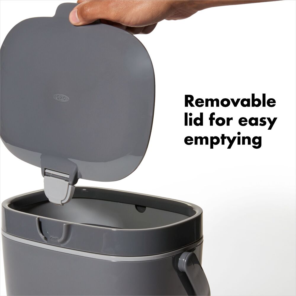 Easy-Clean Compost Bin - 1.75 Gal Q5