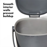 Easy-Clean Compost Bin - 0.75 Gal U3