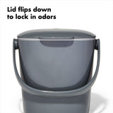 Easy-Clean Compost Bin - 0.75 Gal U3