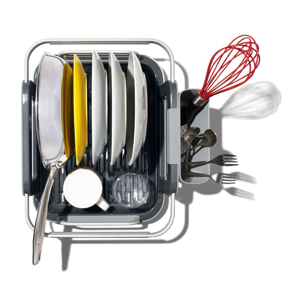 Over-the-sink Aluminum Dish Rack R0