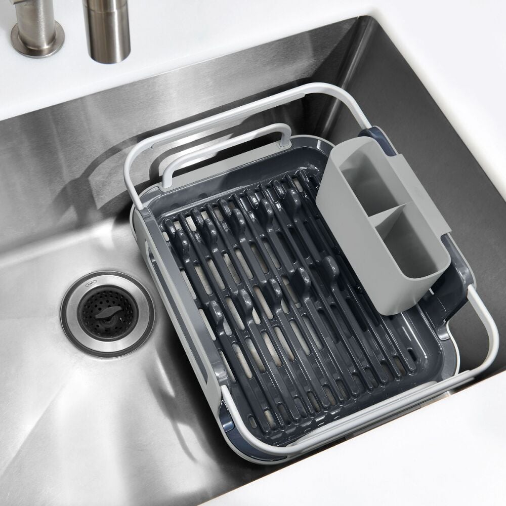 Over-the-sink Aluminum Dish Rack R0