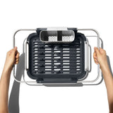 Over-the-sink Aluminum Dish Rack Q8