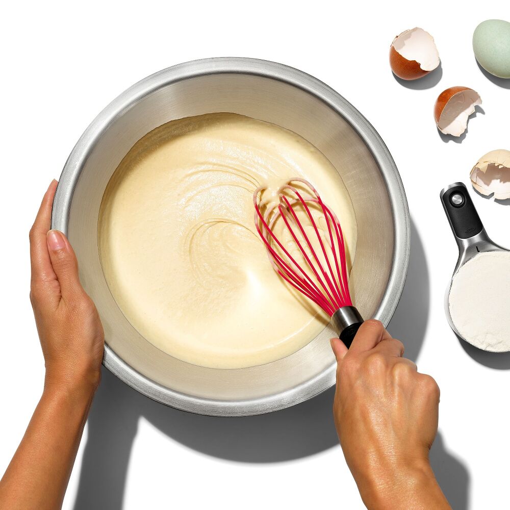 2 Pc Silicone Whisk Set W1