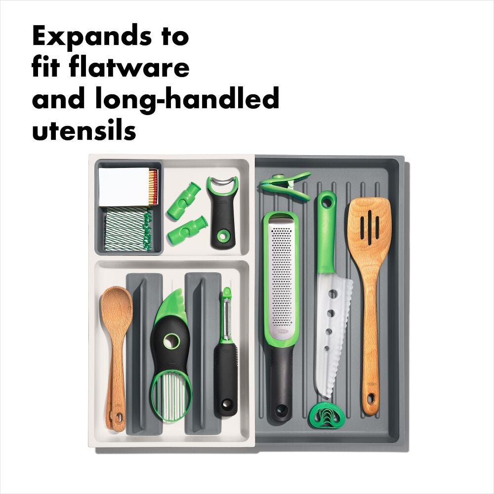 Large Expandable Kitchen Tool Drawer Organizer R2