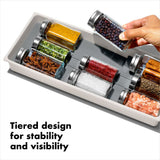 Compact Spice Drawer Organizer N1