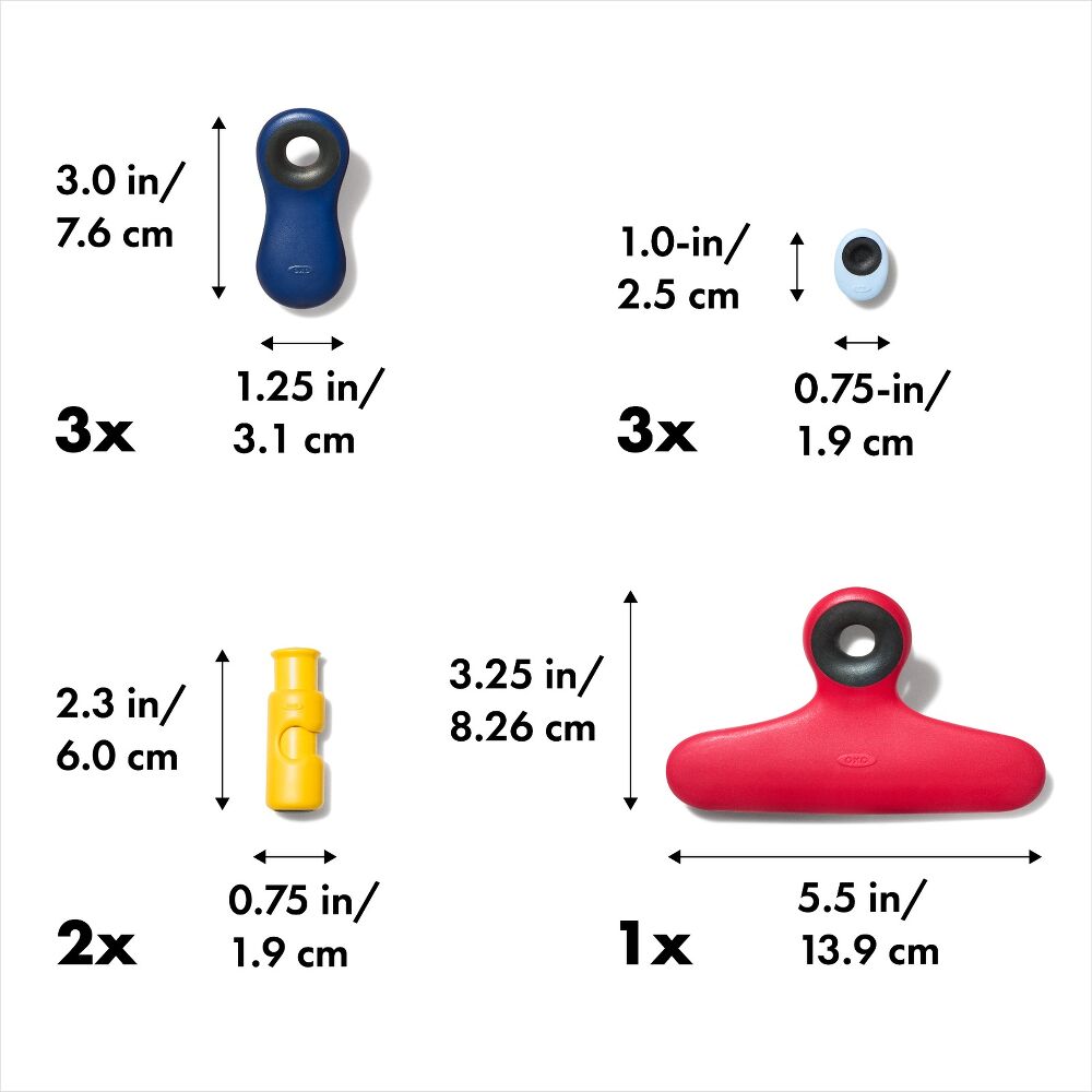 9 Piece Clip Set T7