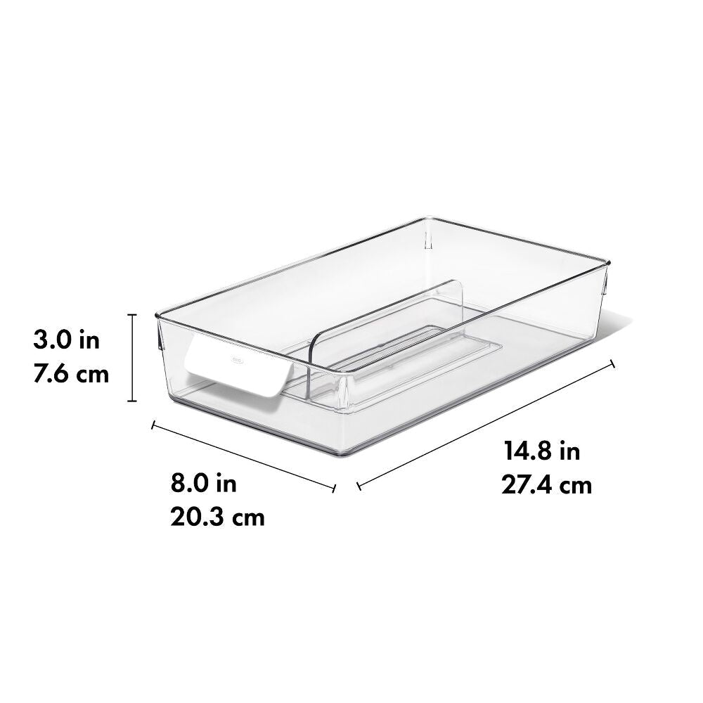 Adjustable Refrigerator Storage Bin E8